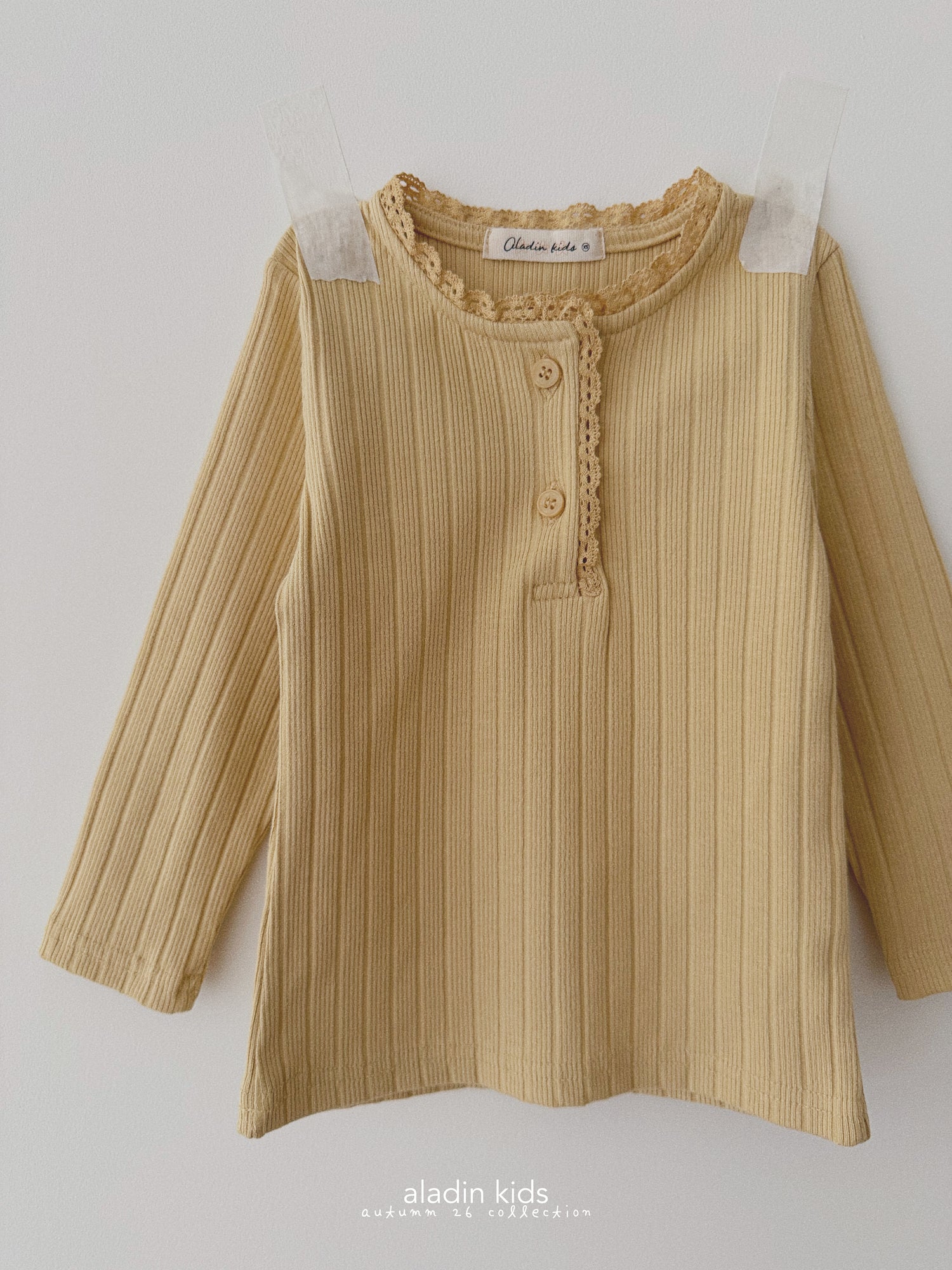 Delicate Button Tee-aladin kids-7