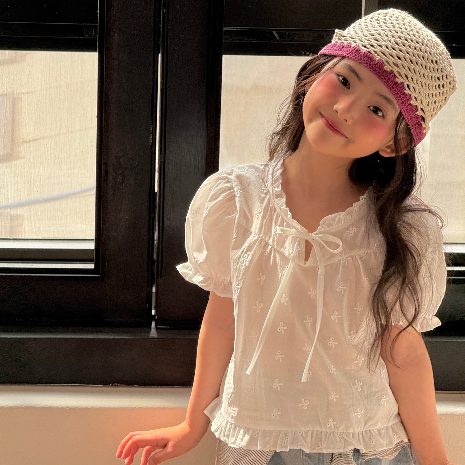 rosy embroidery blouse-ninibello-48
