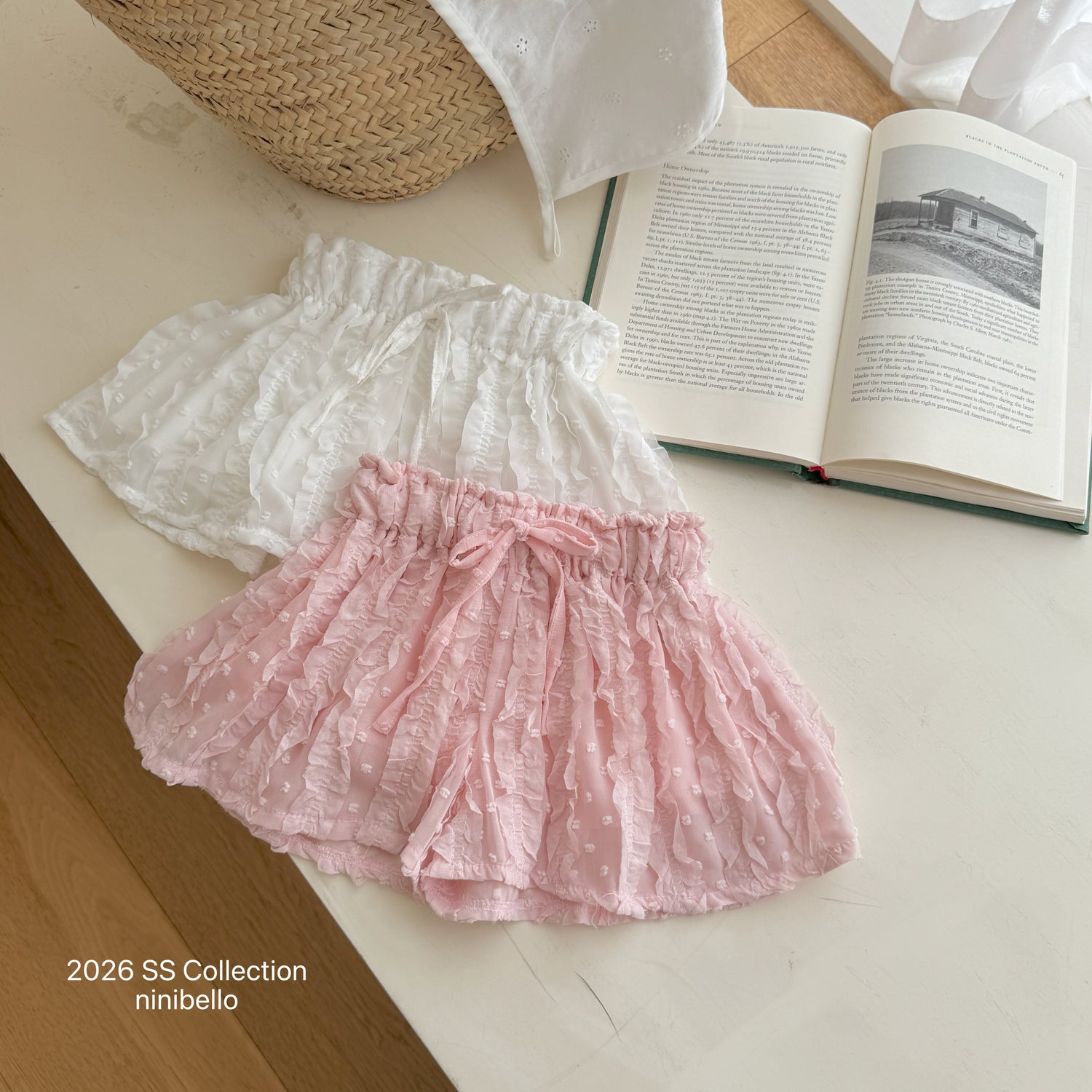 chiffon frill pants-ninibello-67