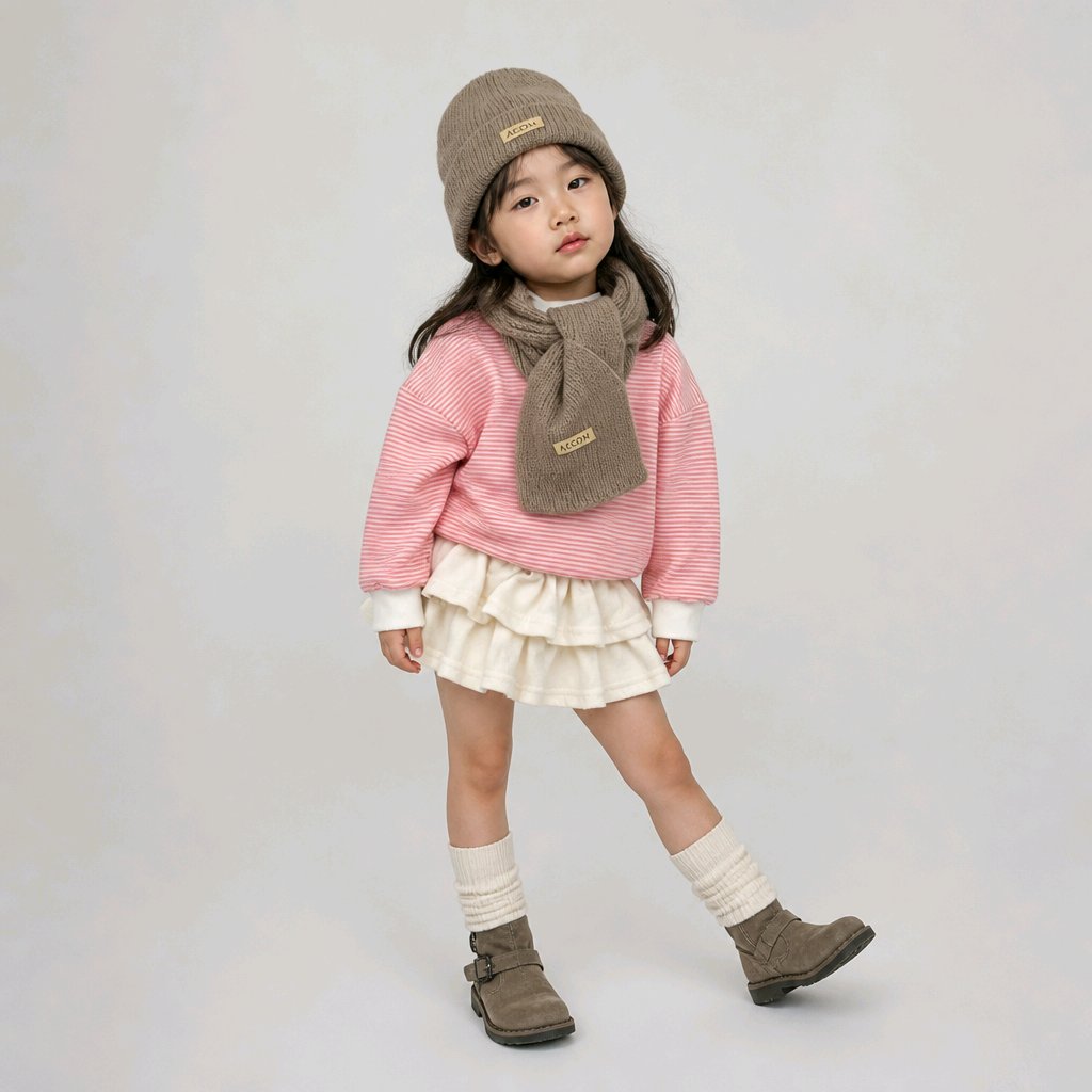 (1+1) Cream Sweatshirt-HAROHARO-1
