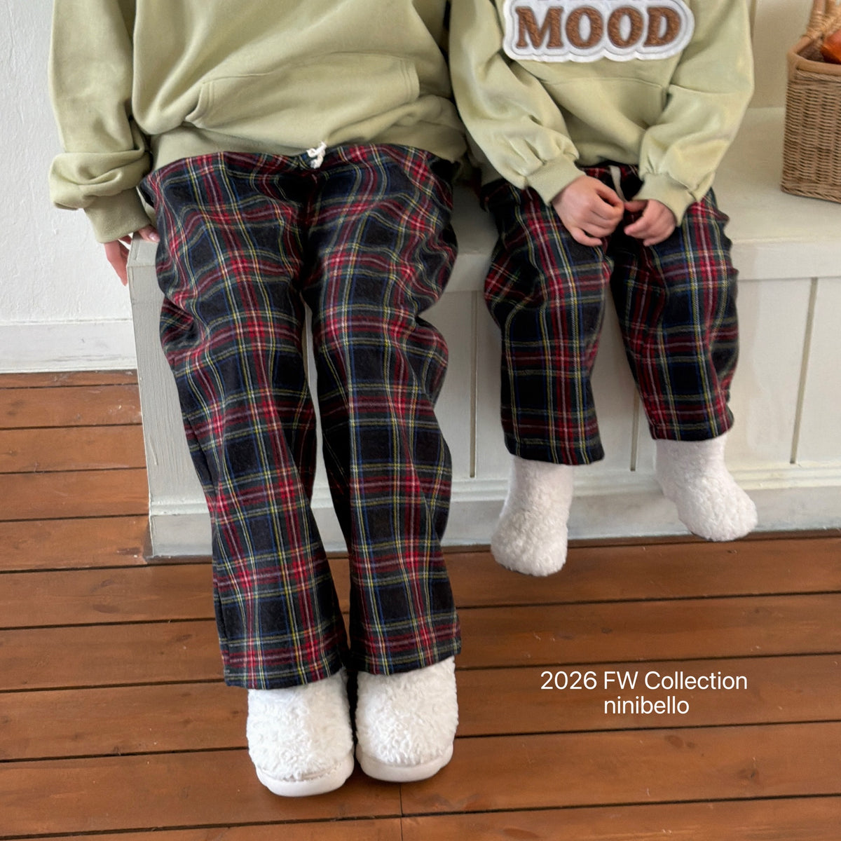 Carol Check Pants(baby+kids+Adult)-ninibello-32
