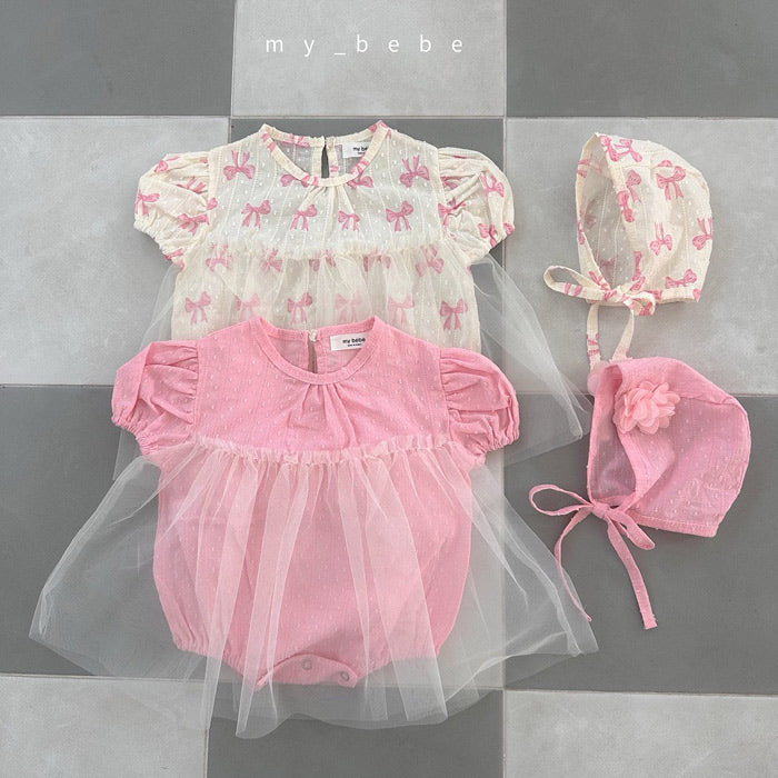 Snowflake Tulle Suit Set-mybebe-1