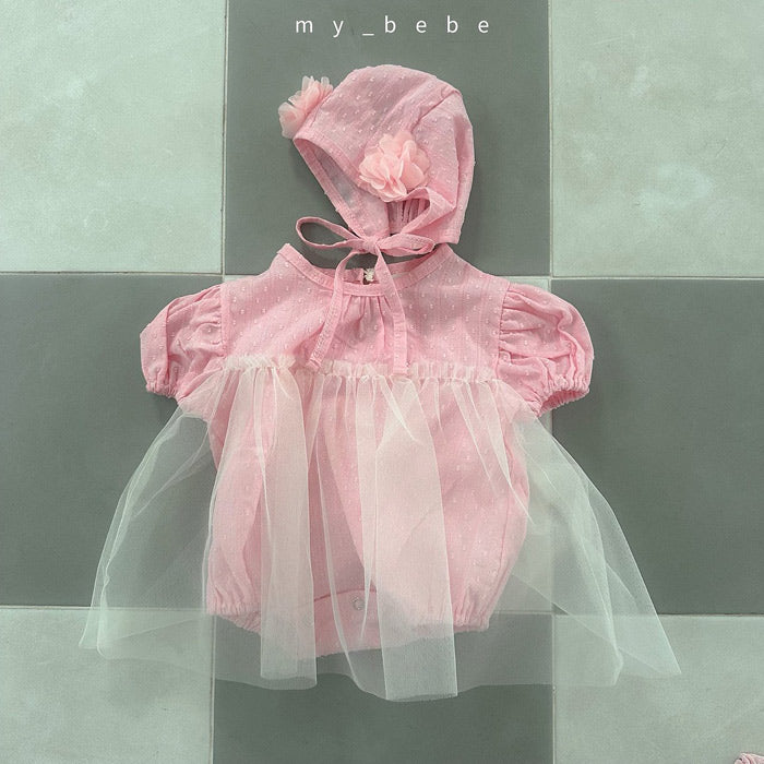 Snowflake Tulle Suit Set-mybebe-1
