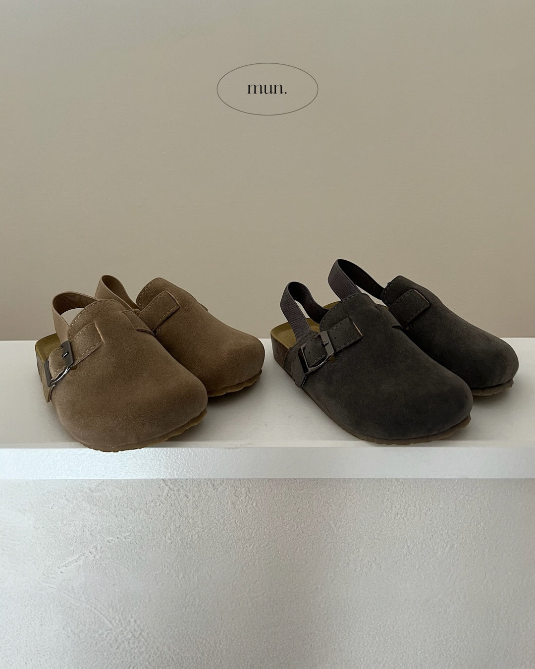 【即納】Suède Sandal /mun kodomofuku