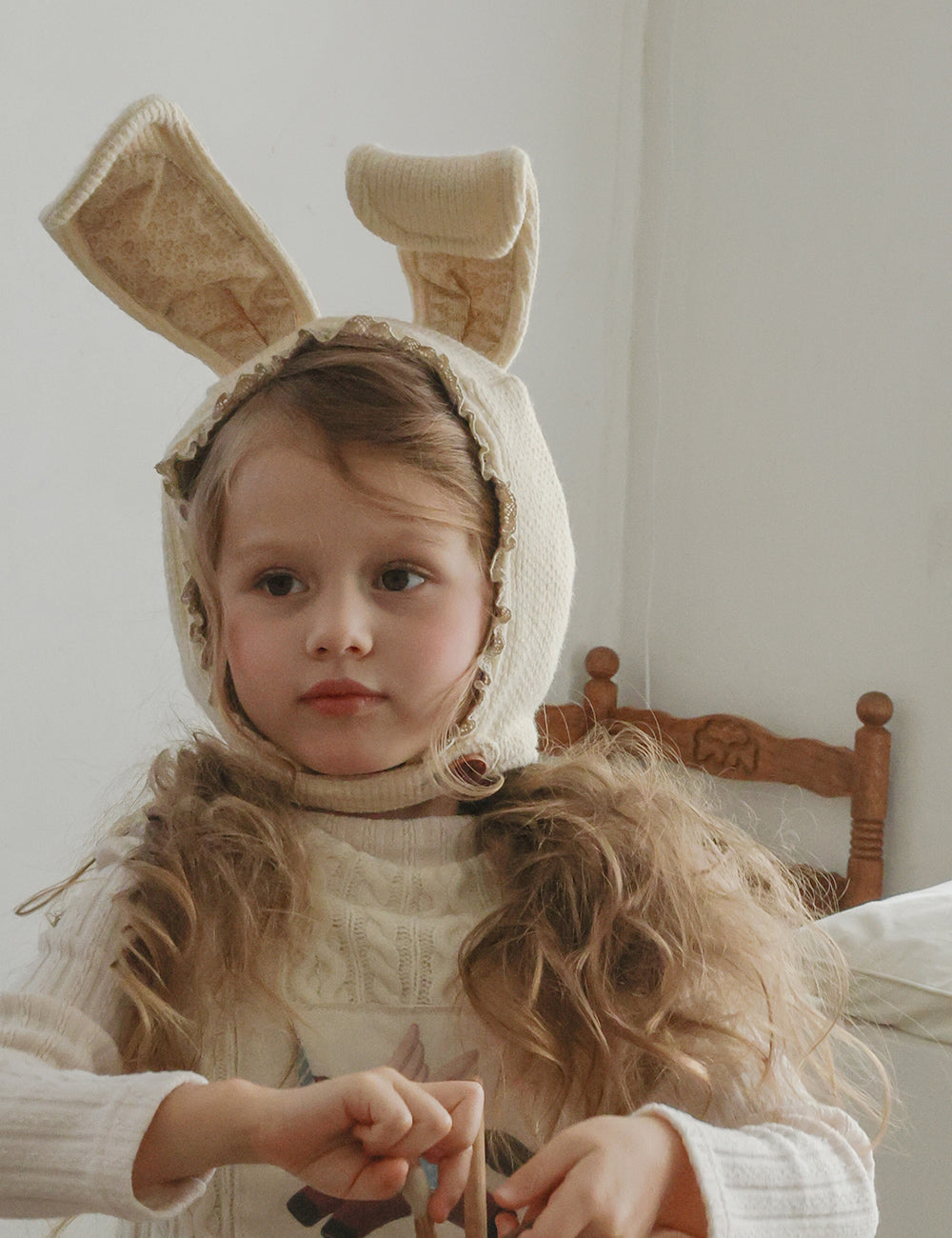 Winter Rabbit Hat-FLO-30