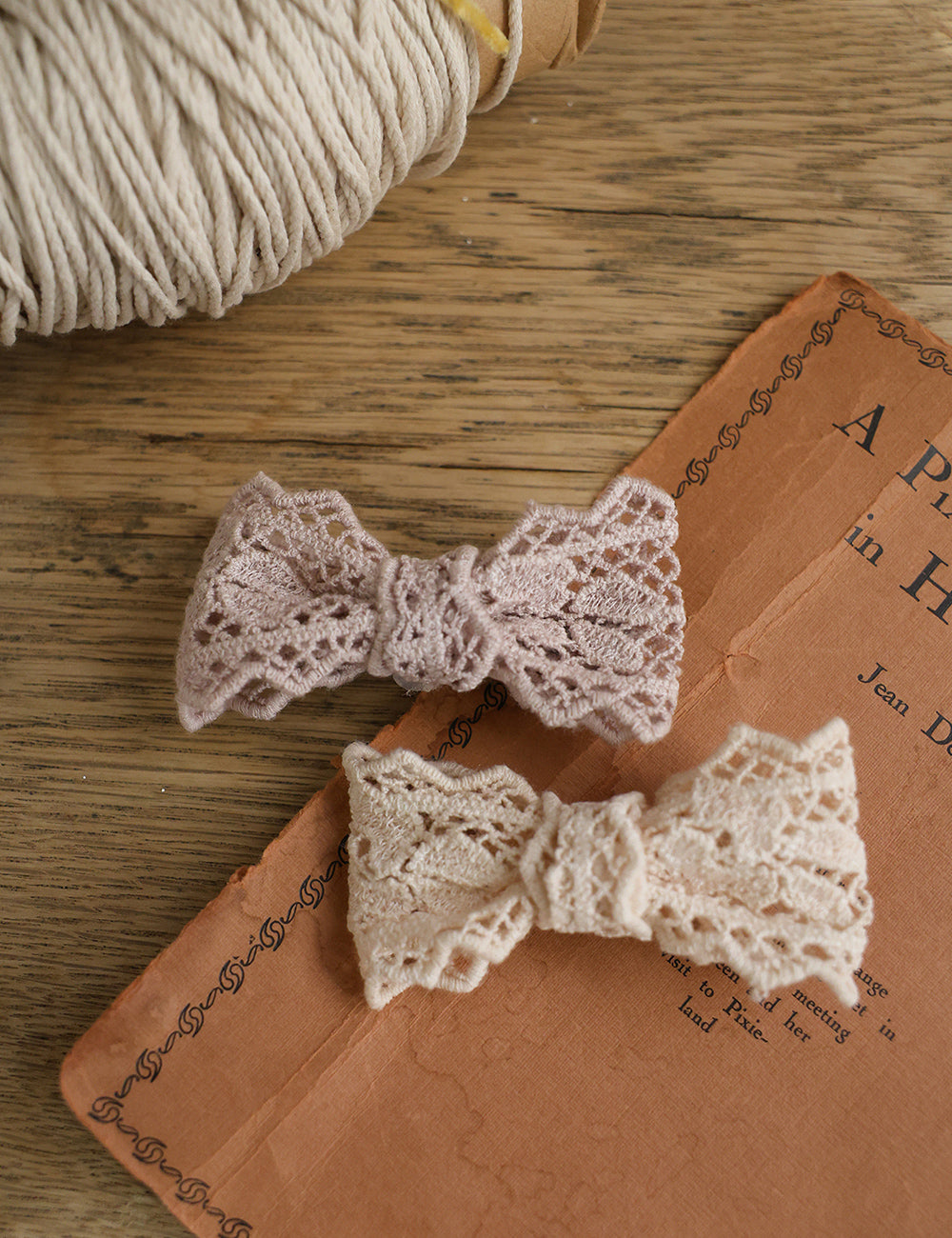 Belle Ribbon Hairpin-FLO-42
