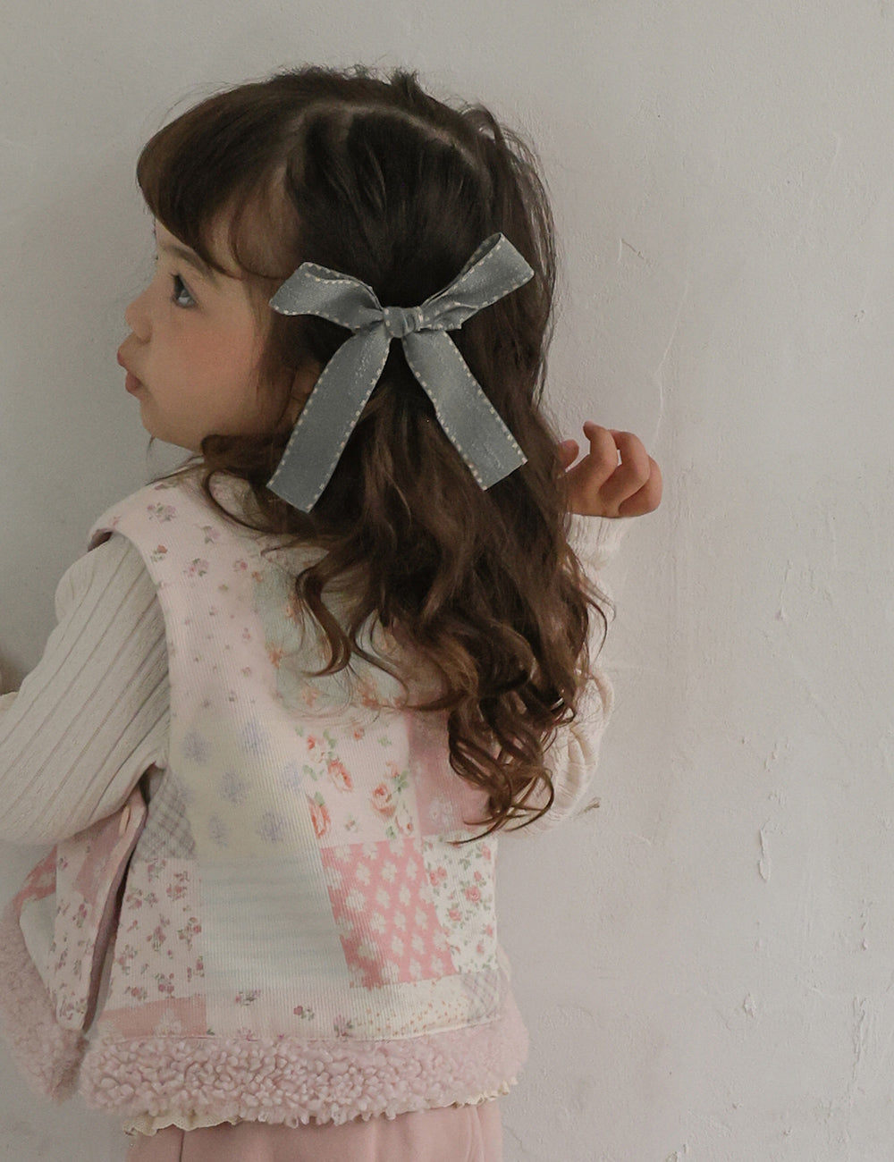Stitch Ribbon Hairpin-FLO-43