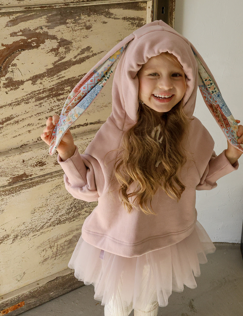 Bunny Hooded T-Shirt-FLO-21