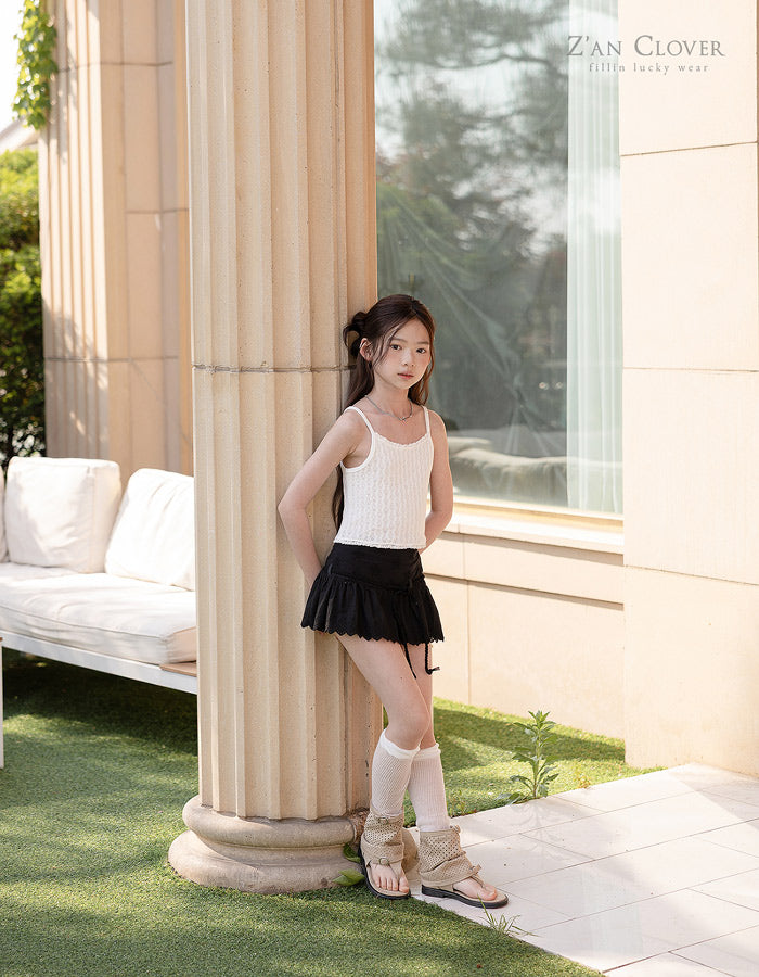 Punching Lace Sleeveless-Z'ANCLOVER-2-5