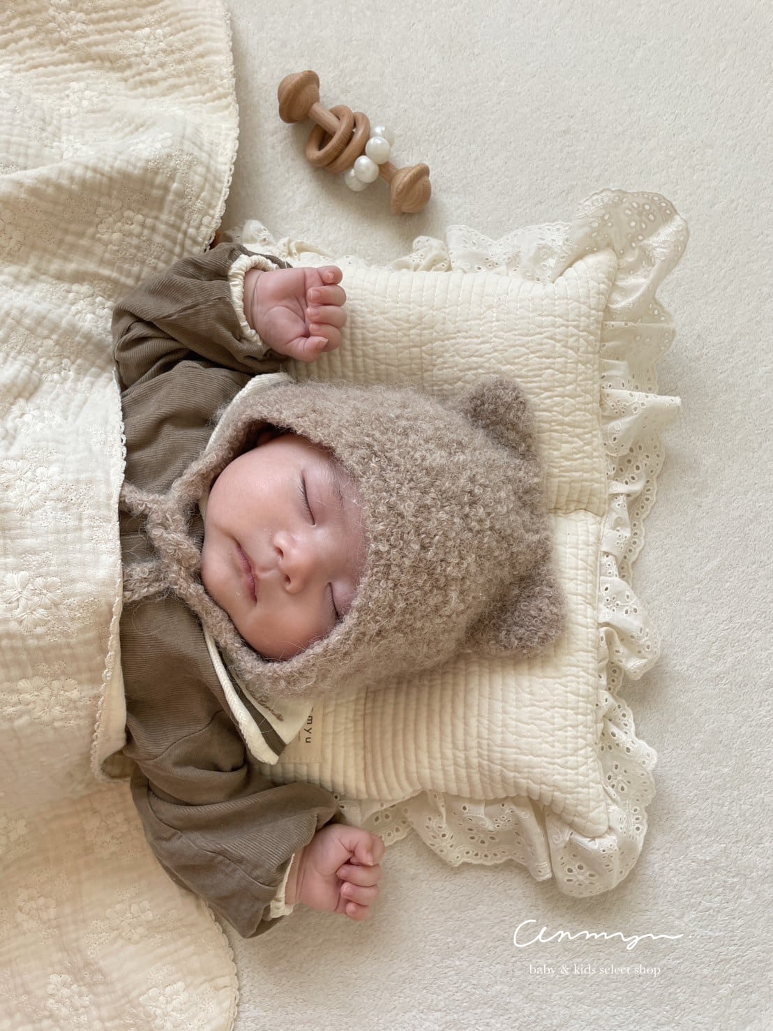 ｜即納｜Original frill baby pillow