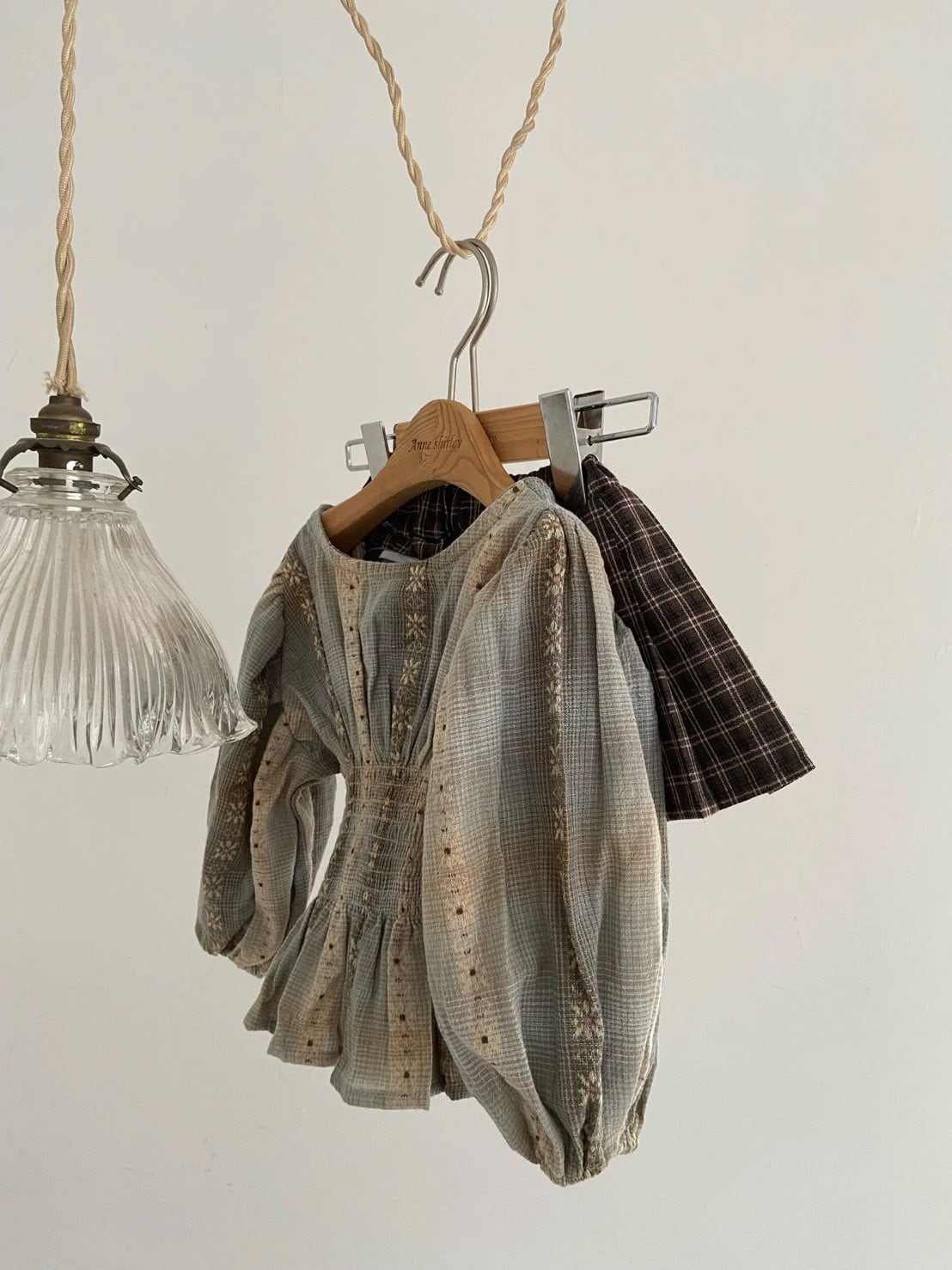 ｜即納｜Haze smock blouse / anneshirley