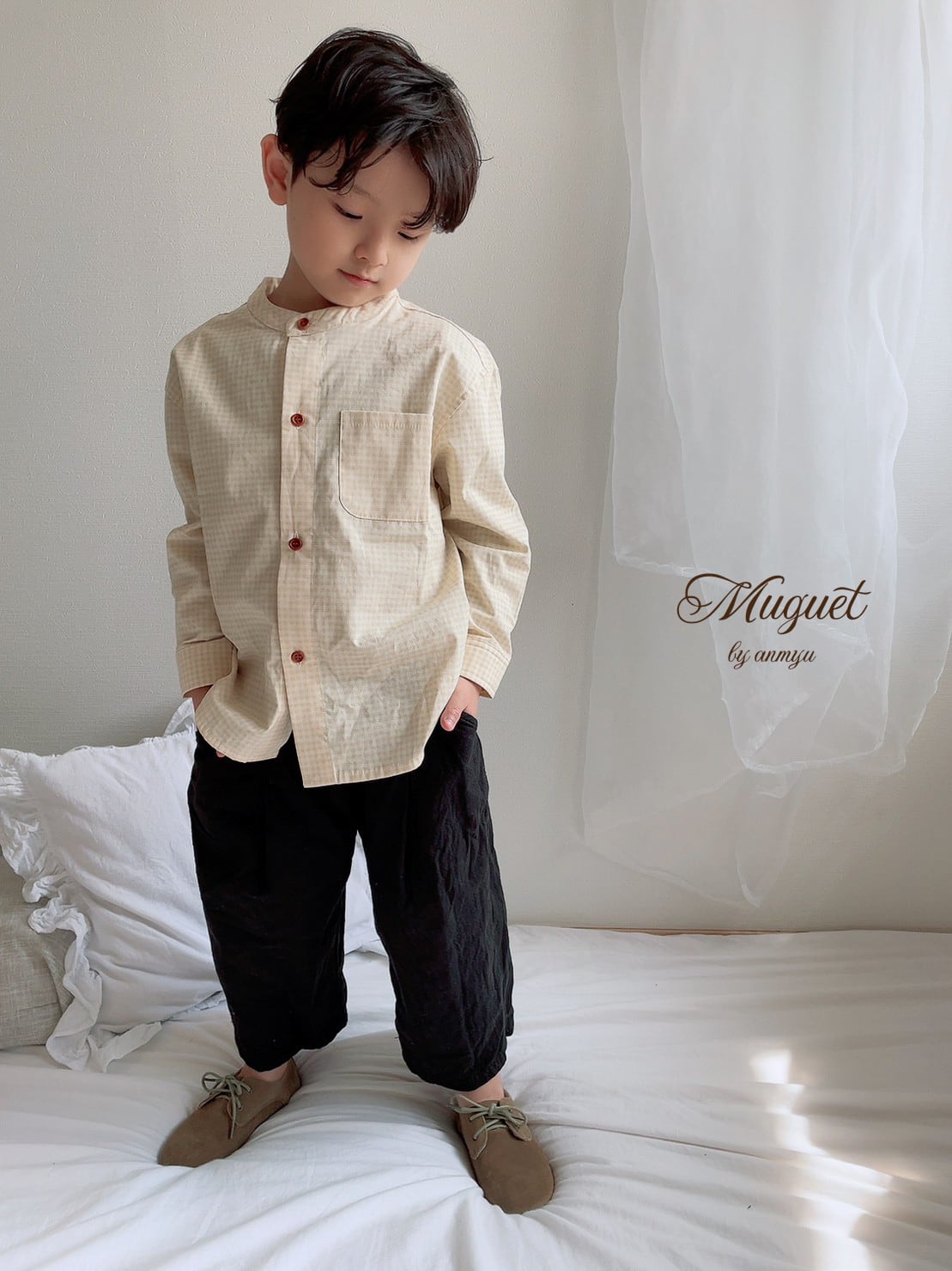 ｜即納｜Jaune shirt / Muguet