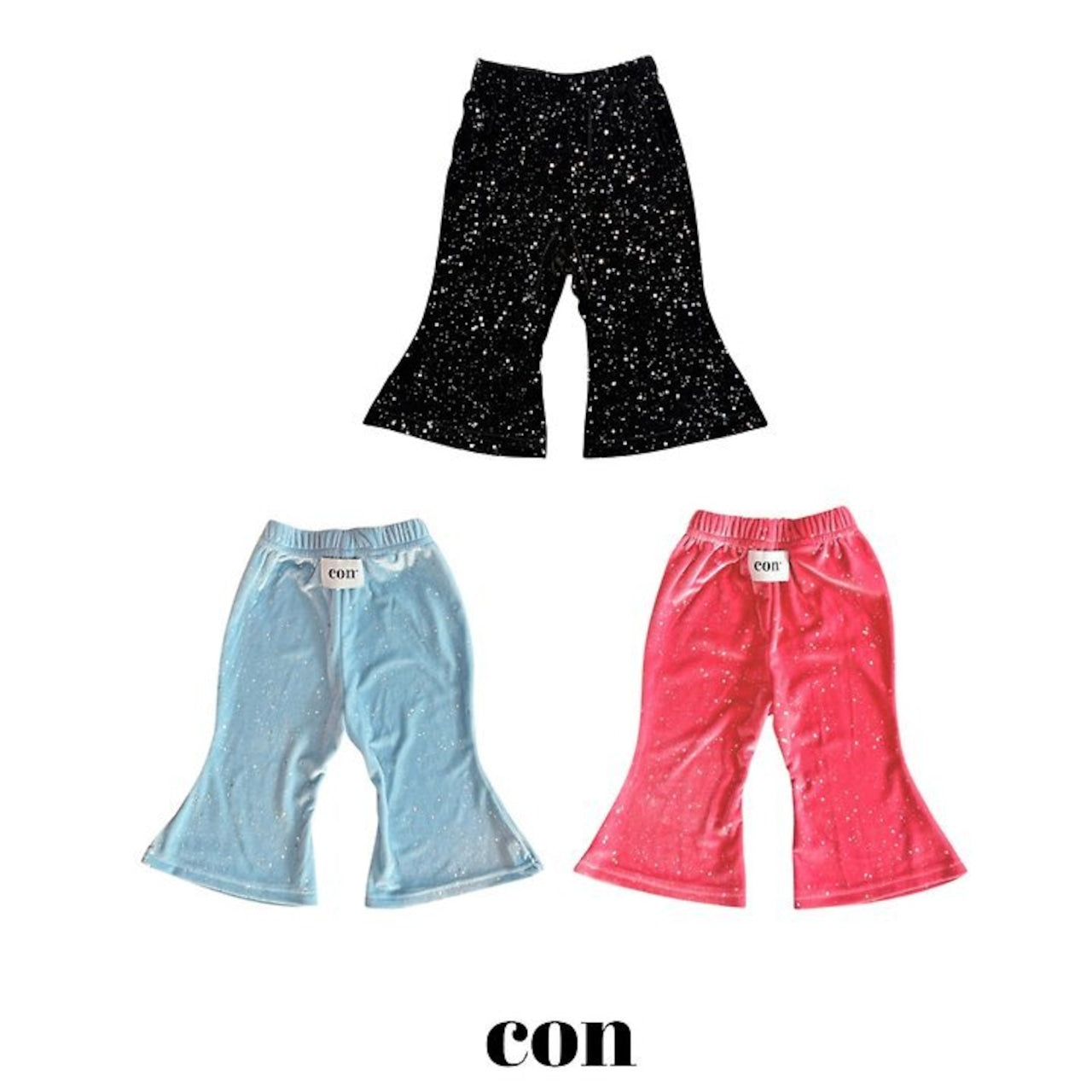 sparkling velvet pants -con11