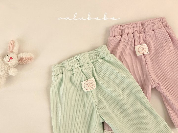 cucumber lace bootcut pants-valubebe-58