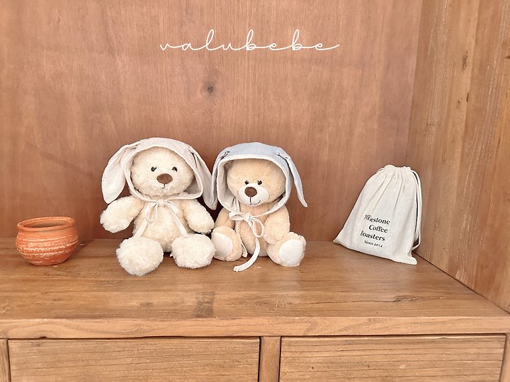 rabbit color bonnet hat-valubebe-45