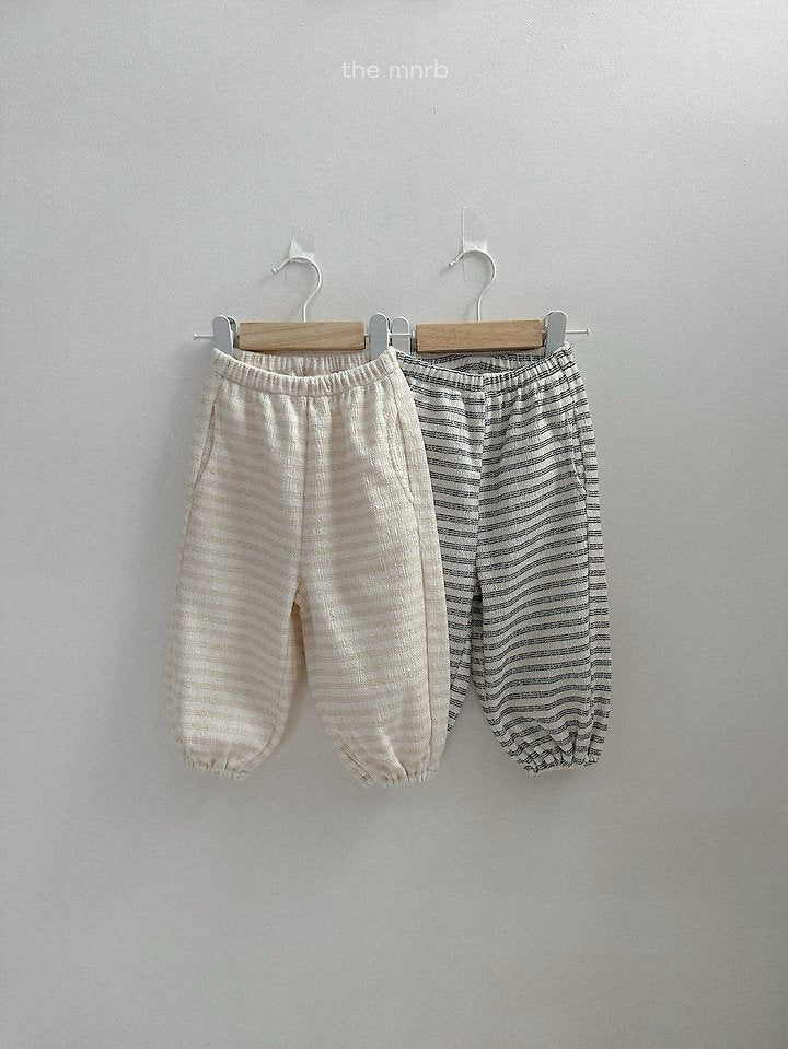 day striped jogger pants-minirobe-23
