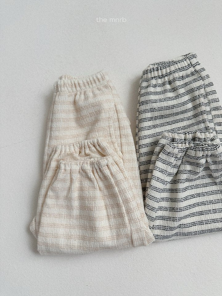 day striped jogger pants-minirobe-23