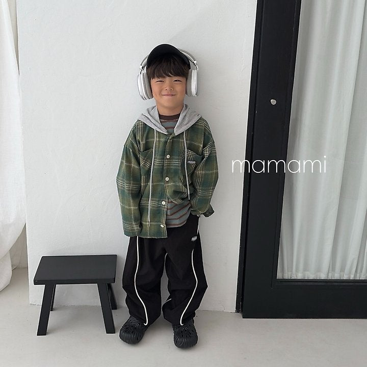 Layered Hood Jacket-mamami-18