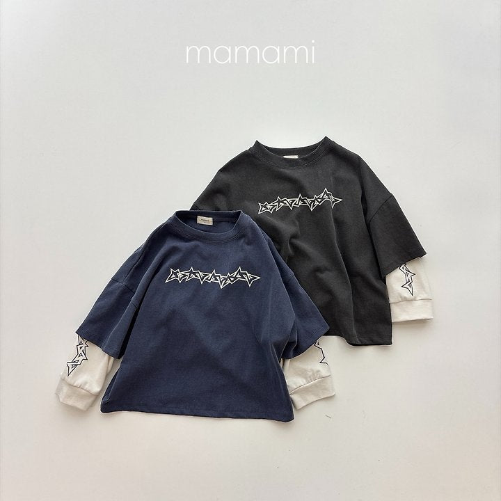 Star Layered T-Shirt-mamami-12