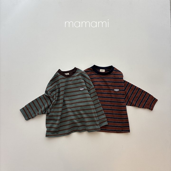 Autumn Stripe T-Shirt-mamami-10