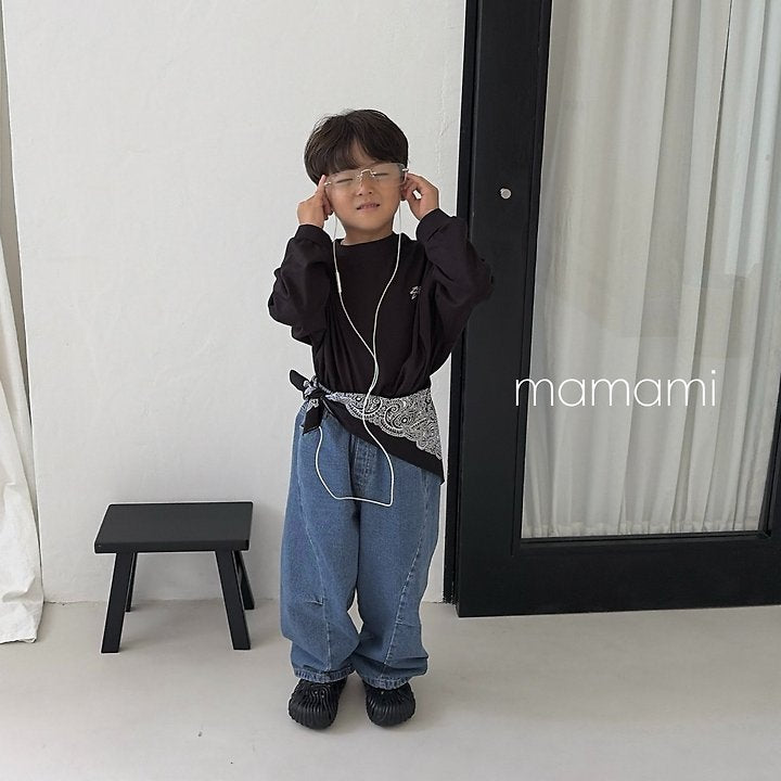 Vintage Denim Pants-mamami-4