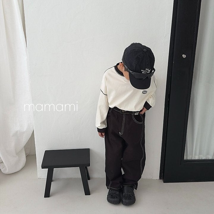 Signature Stitch Pants-mamami-1