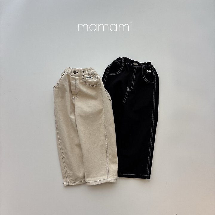 Signature Stitch Pants-mamami-1
