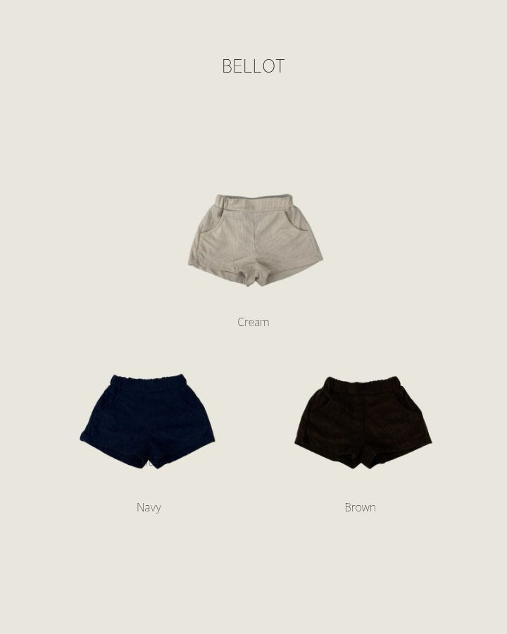 Pore Corduroy Shorts-BELLOT-5