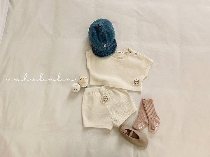 cropped waffle pants-valubebe-7