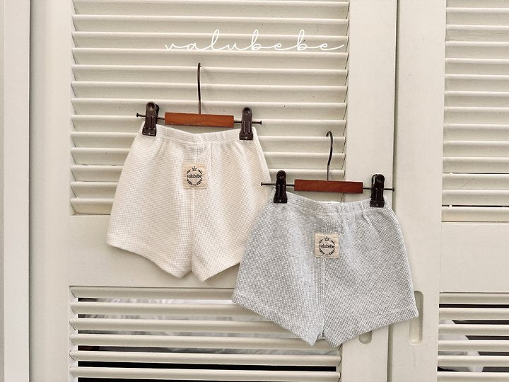 cropped waffle pants-valubebe-7