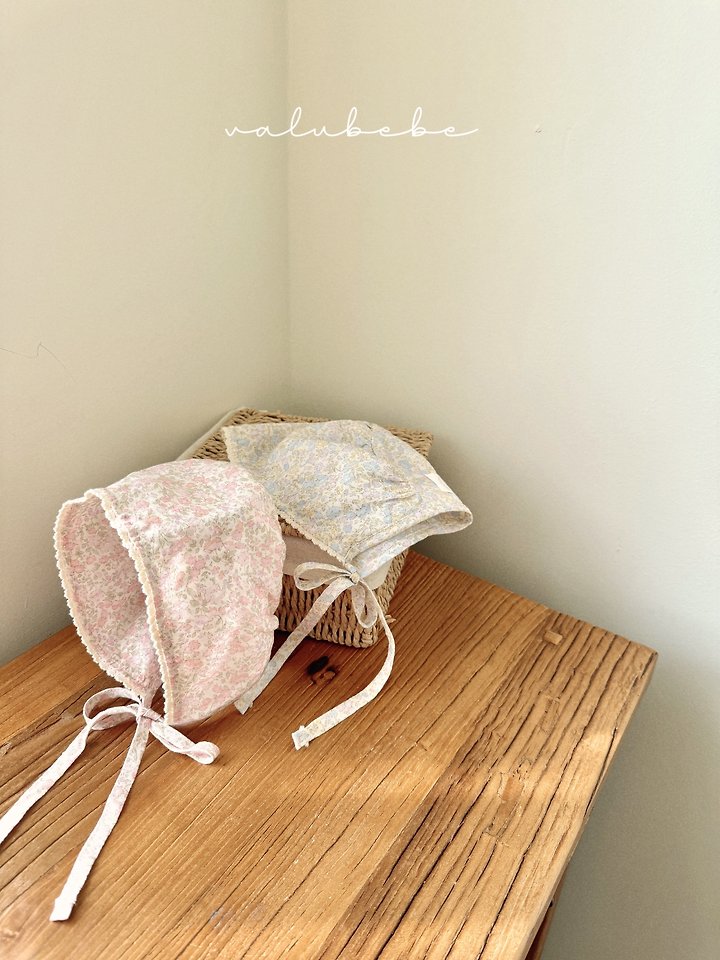 flow lace bonnet hat-valubebe-65