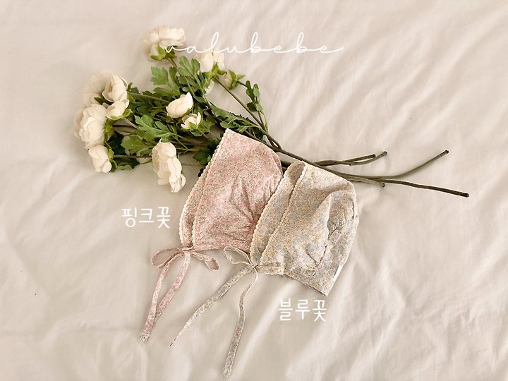 flow lace bonnet hat-valubebe-65
