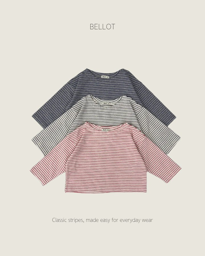 Mare Stripe T-Shirt-BELLOT-2