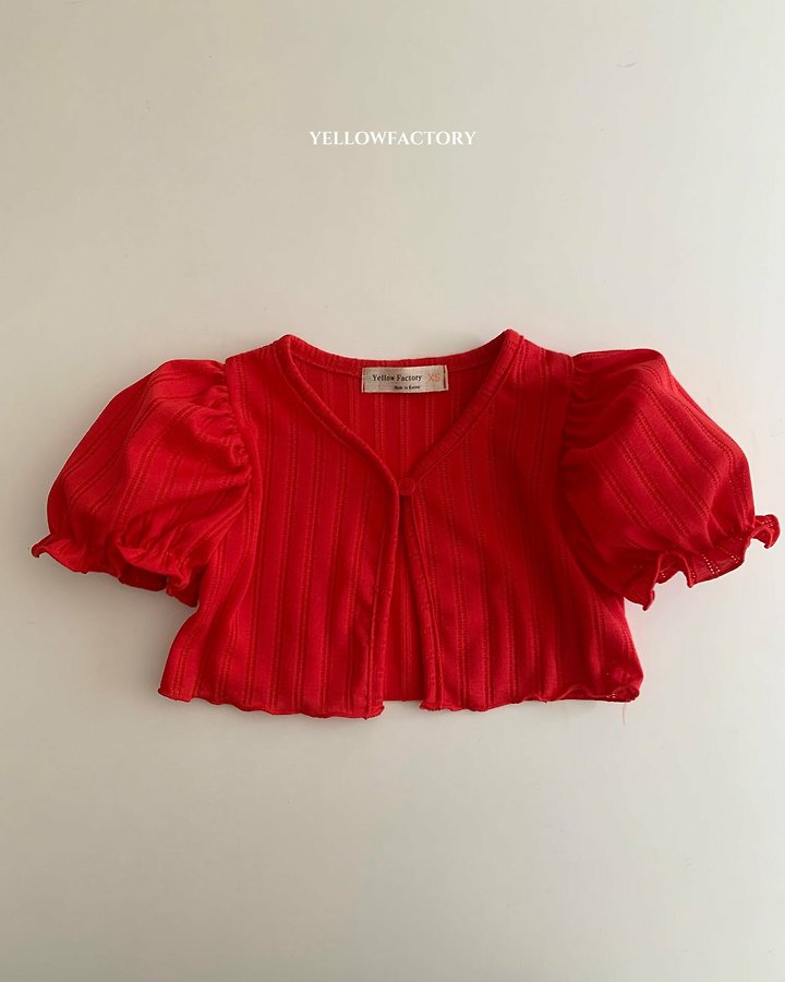 bolero cardigan-yellow factory-25