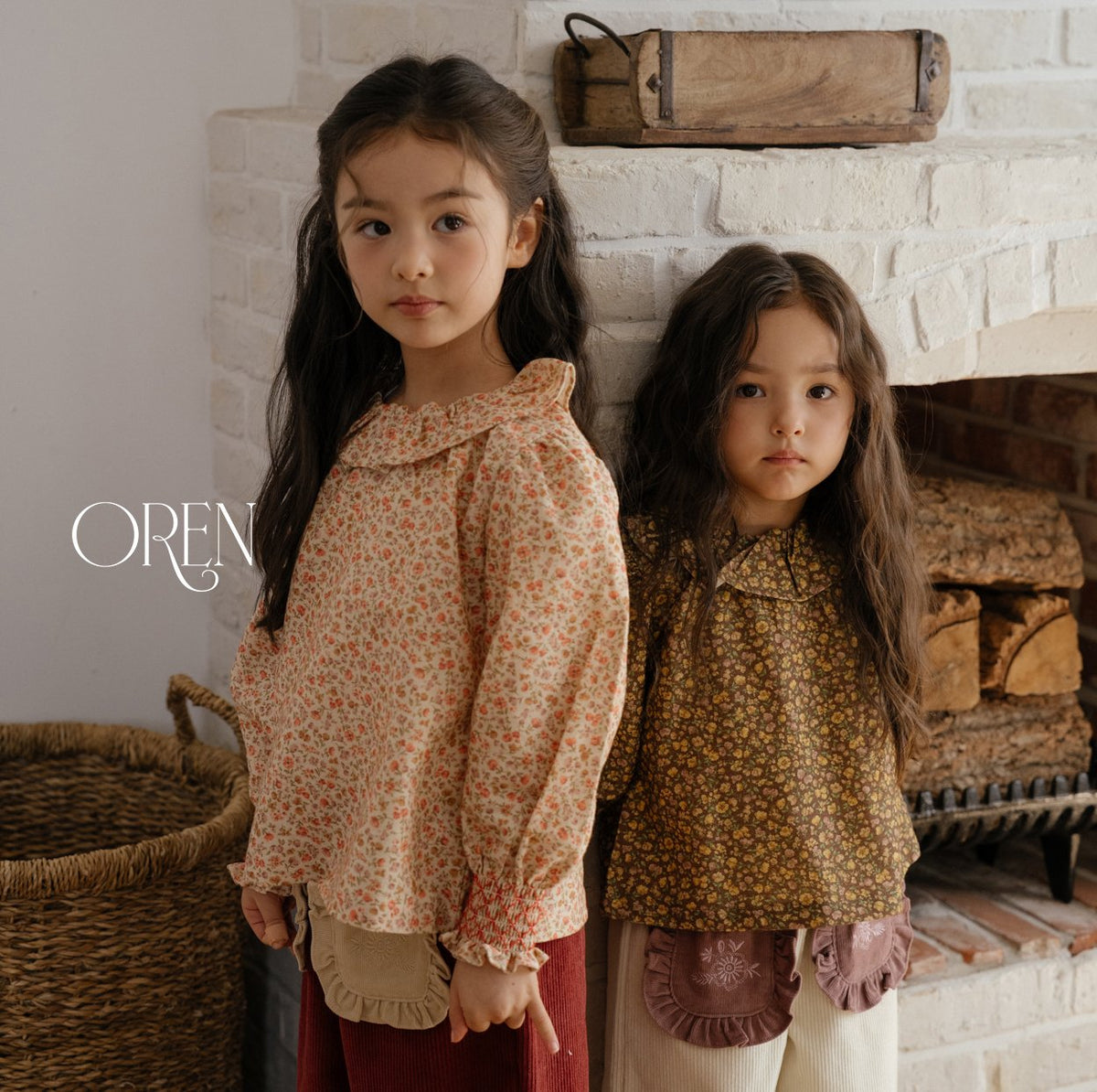 Rib Frill Blouse-OREN-33