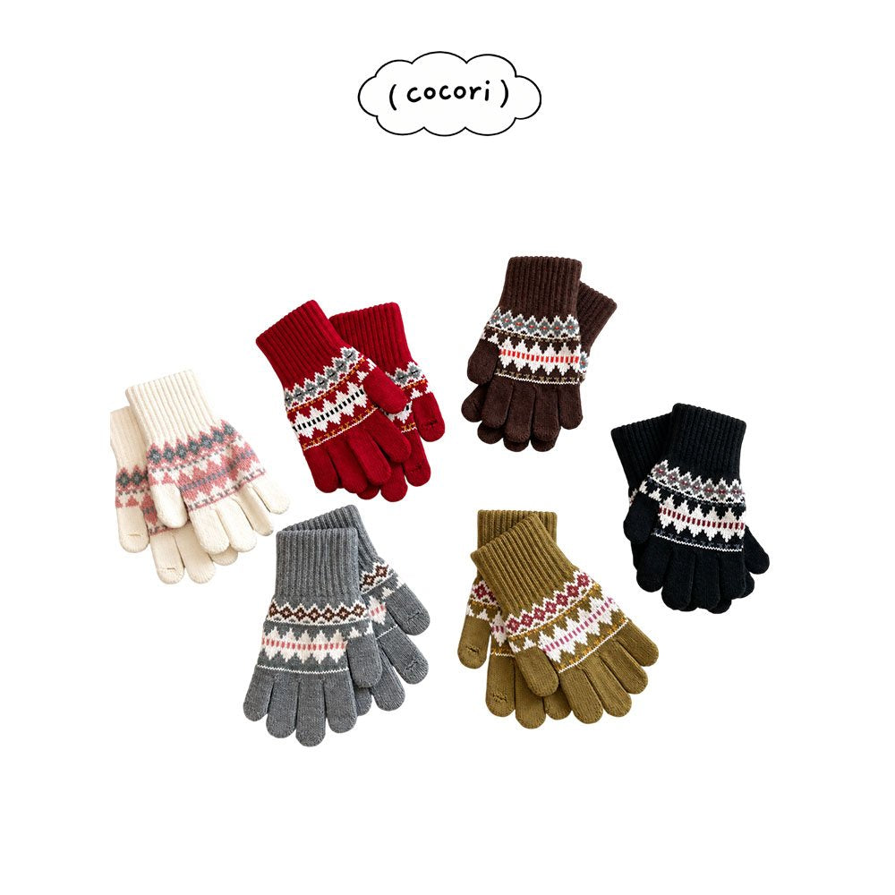 Jacquard Gloves-COCORI by nightbebe-15