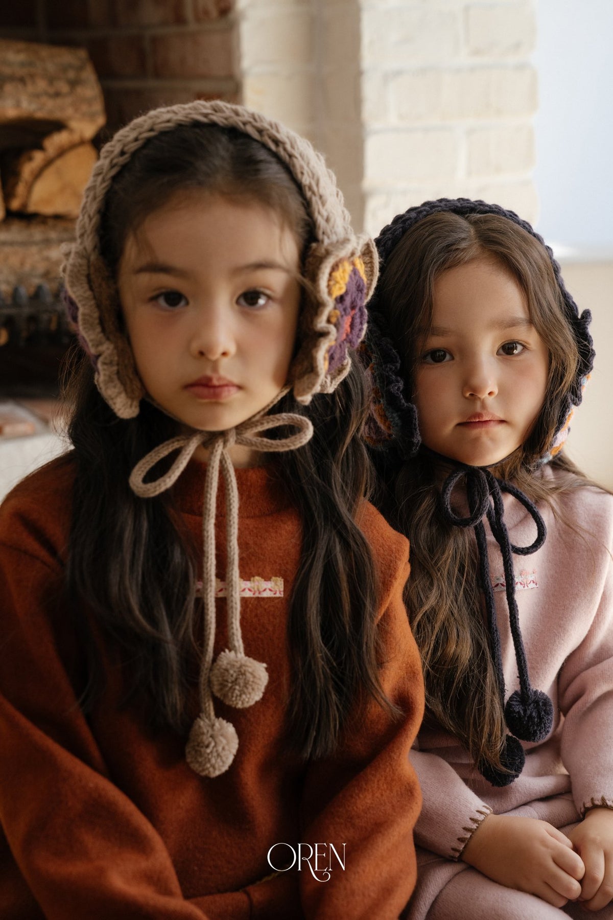 Tiji Flower Knit Hairband-OREN-25