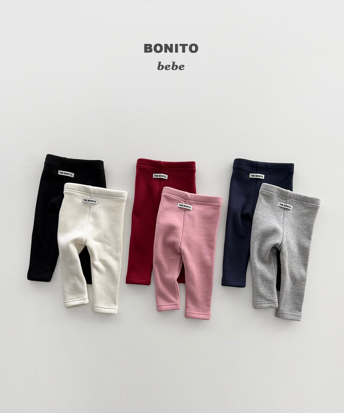 1+1 Ribbed Leggings-BONITO-51