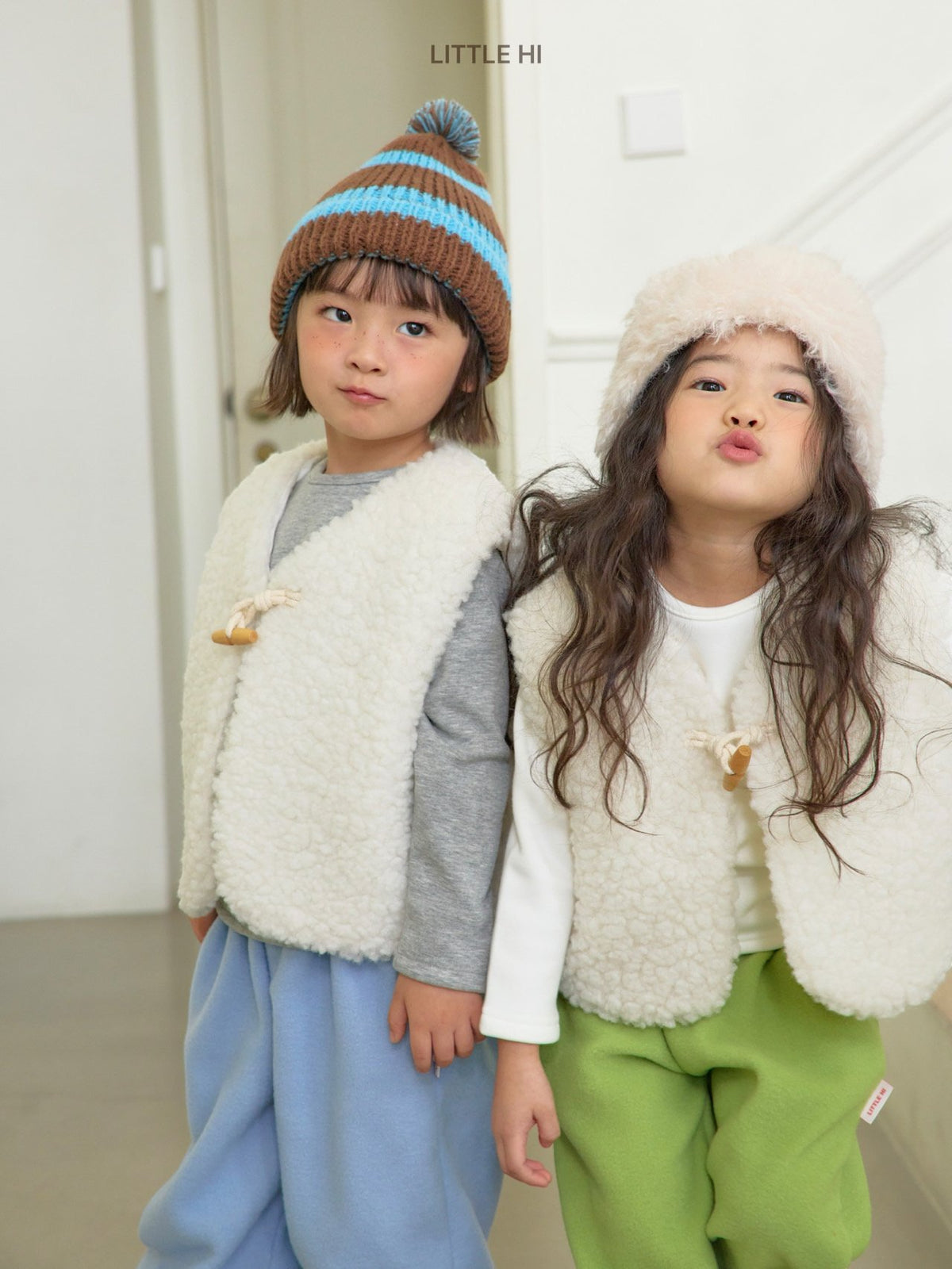Teddy Fleece Vest-Little Hi-8
