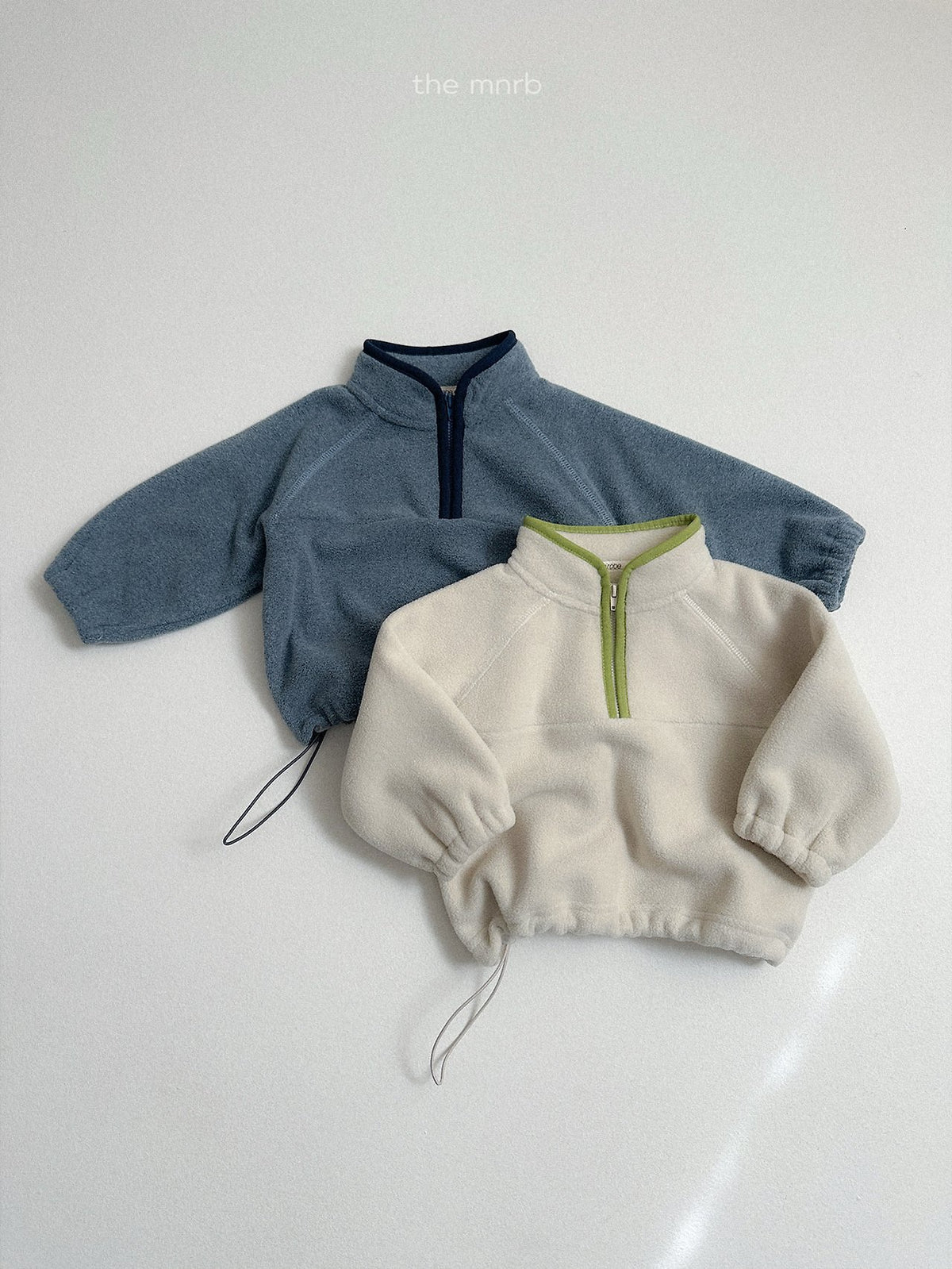 Two-tone Fleece Half Zip-minirobe-38