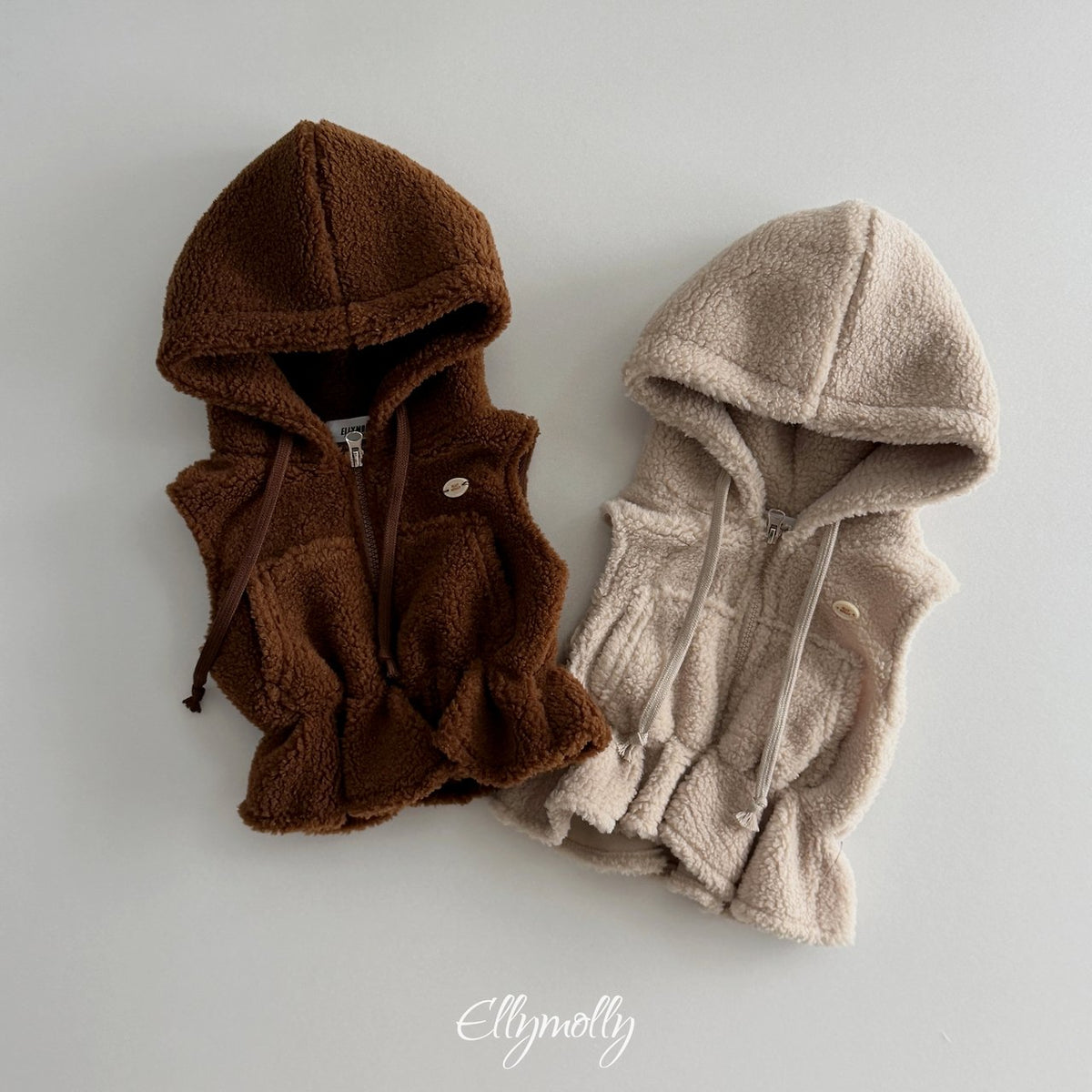 Bear Hood Vest-ellymolly-82
