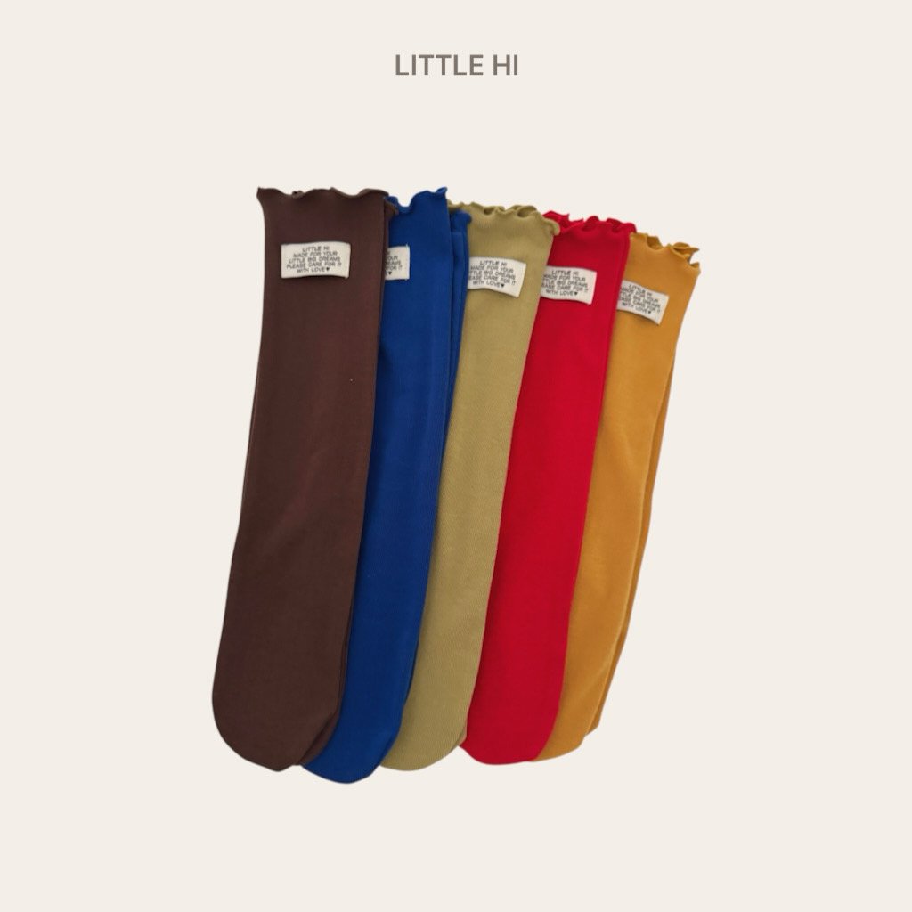 Rainbow Knee-High Socks-little hi-1