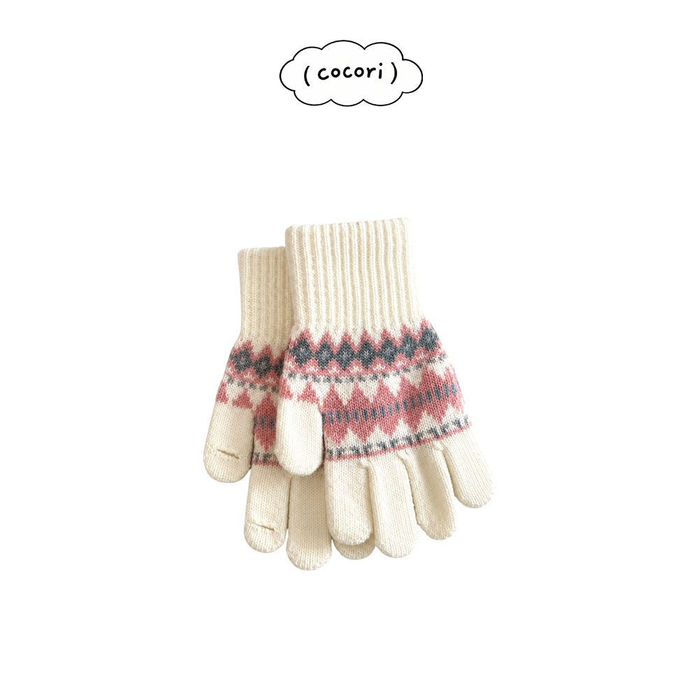 Jacquard Gloves-COCORI by nightbebe-15