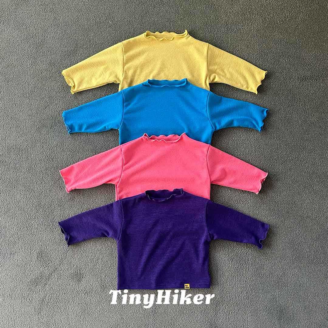 Color Pop Ruffle T-Shirt-TinyHiker-8