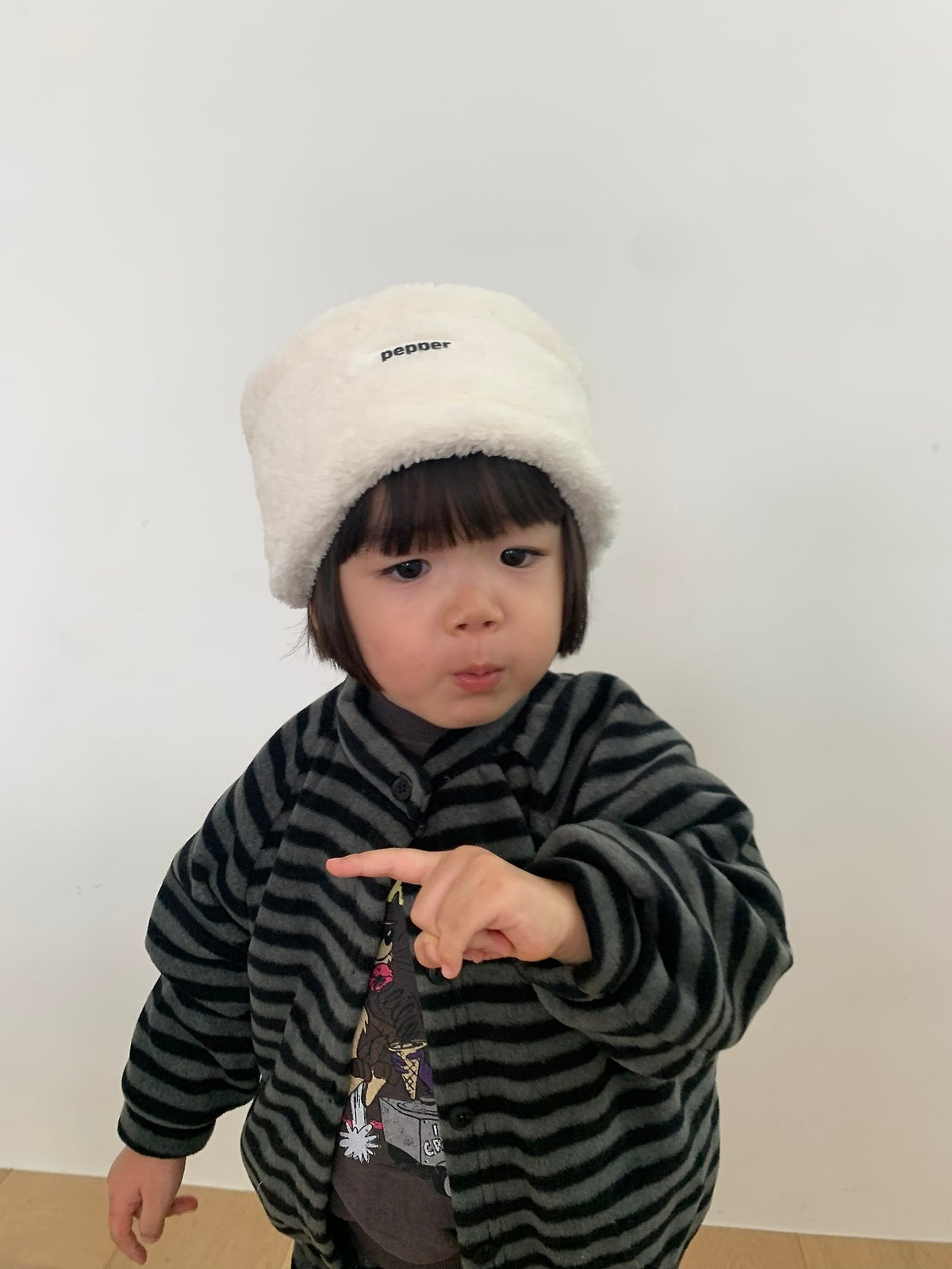Oreo Cardigan & Fleece Jogger-PEPPER-7