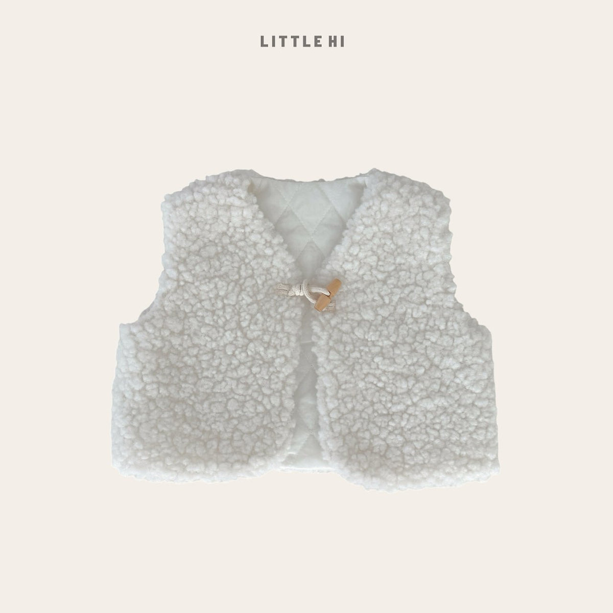 Teddy Fleece Vest-Little Hi-8