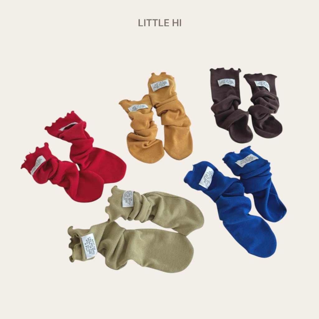 Rainbow Knee-High Socks-little hi-1