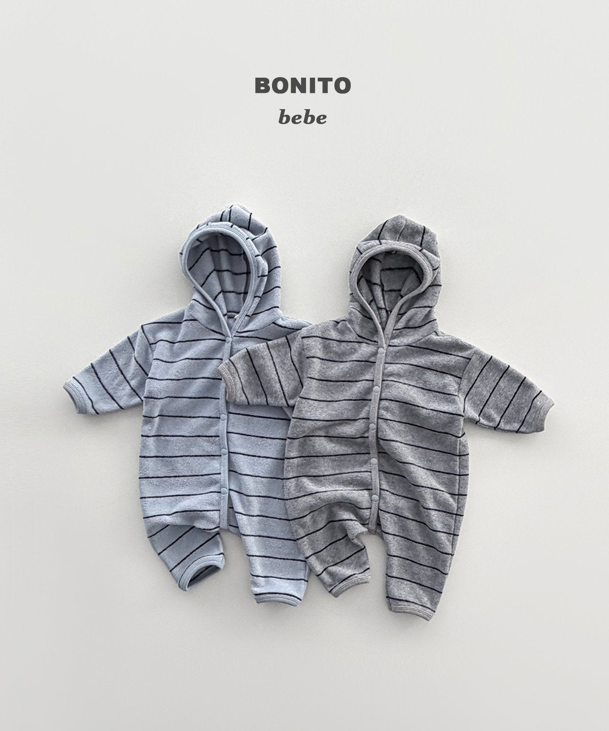 Baby Terry Hooded Romper-BONITO-53