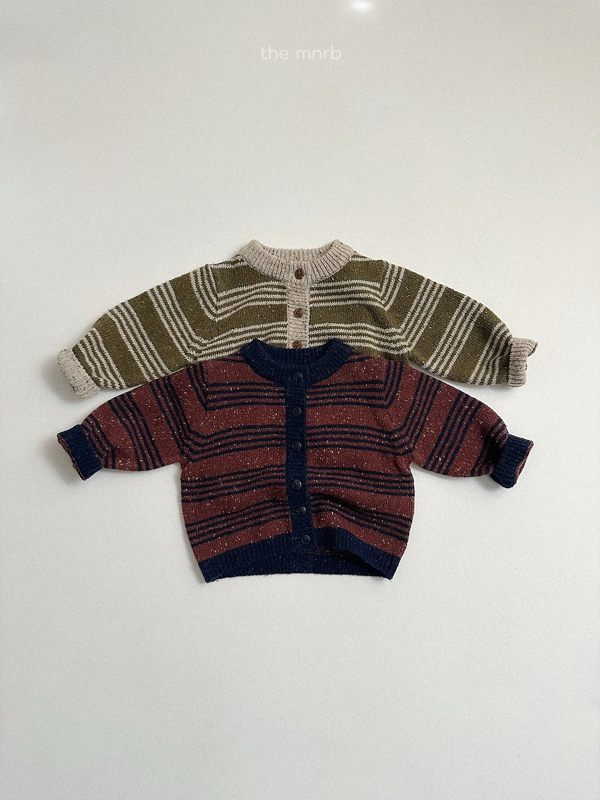 Four Line Knit Cardigan-minirobe-27