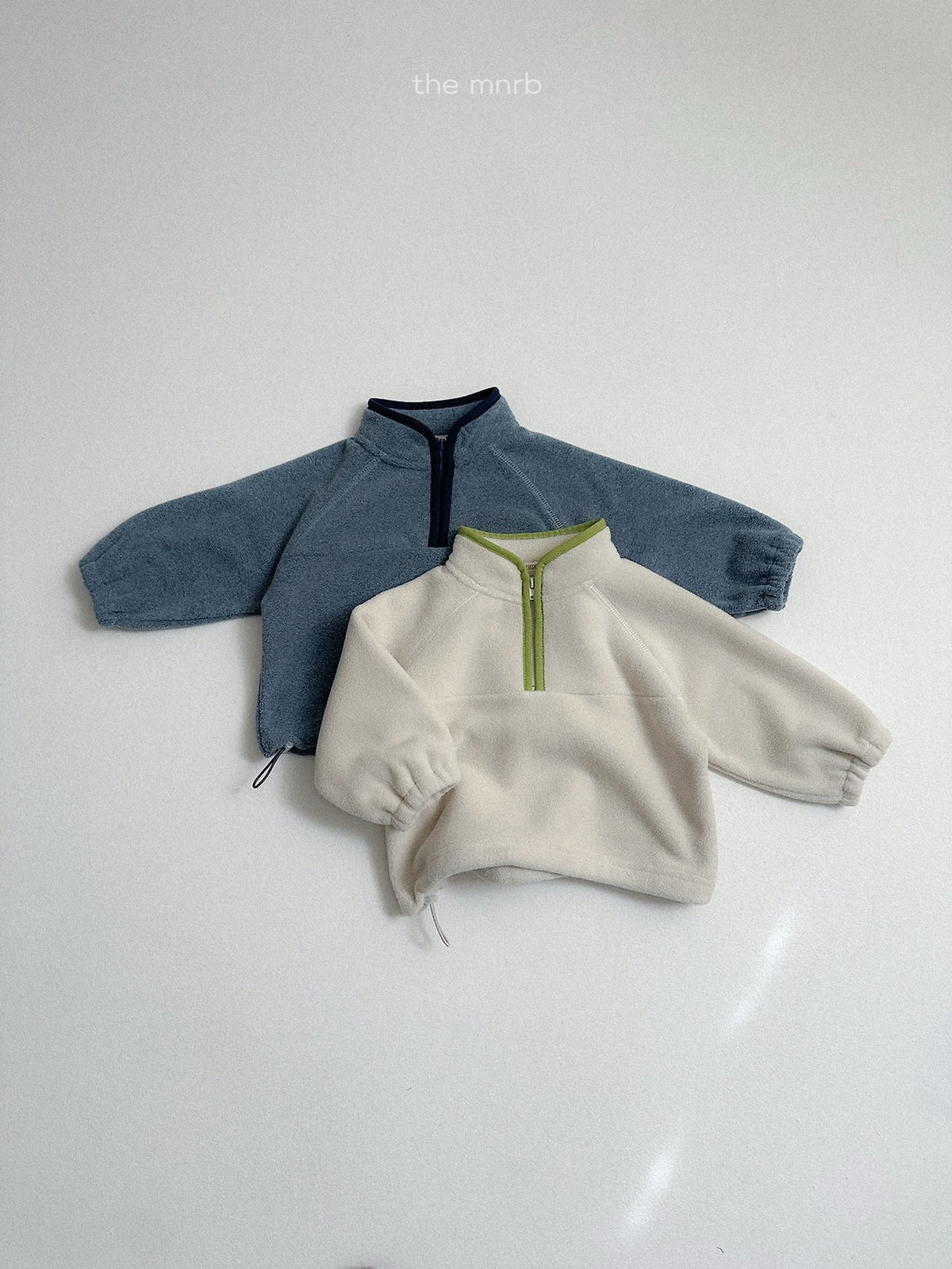 Two-tone Fleece Half Zip-minirobe-38